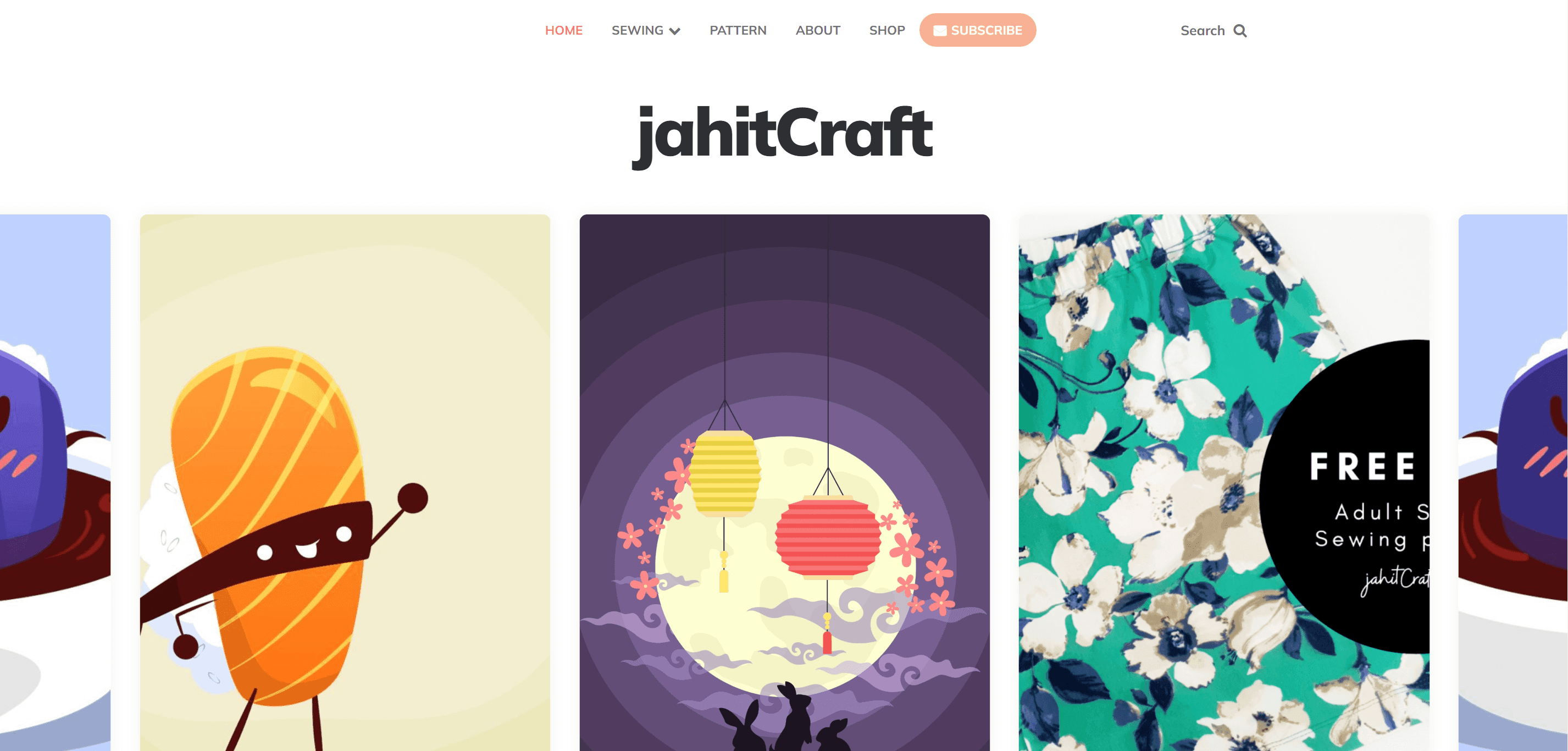 JahitCraft website screenshot